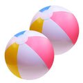PENTA ANGEL Beach Balls 2PCS 12 Inch Inflatable/Blow Up World Globe Swimming Pool Party Favors Game Water Toy Beachball for Wome