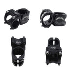 Upanbike Bike Stem 25.4Mm 28.6Mm Aluminum Alloy Short Stem For Mountain Bike Road Bicycle Mtb Bmx(Black)