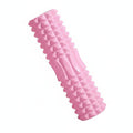 VISTORA Foam Roller Set Leg Shaping Textured Foam Roller Body Relaxation Muscle Massage Kit for Workout, Gym, Dogwood Pink  L 