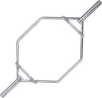 CAP Barbell Olympic Trap Bar for Deadlifts, Squats, and Shrugs - 2-Inch Olympic Hex Bar for Weightlifting and Home Gym Training