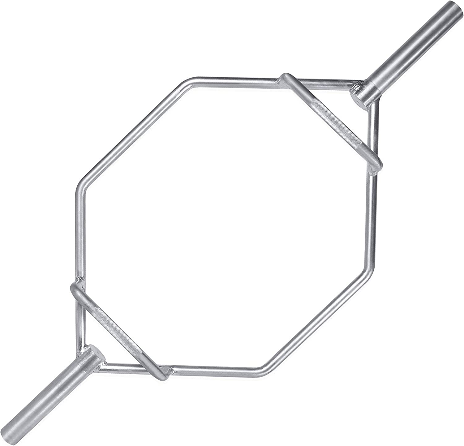 CAP Barbell Olympic Trap Bar for Deadlifts, Squats, and Shrugs - 2-Inch Olympic Hex Bar for Weightlifting and Home Gym Training