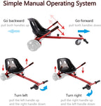 Hoverboard Seat Attachment For 6.5   -10    Hover Board, Buggy Go Kart Conversion Kit, Accessory For Self Balancing Scooter, Hov