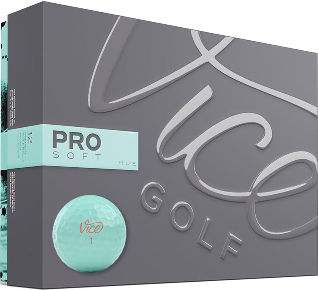 Vice Golf Pro Soft Hue Blue Light  12 Golf Balls