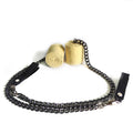 Fire Poi,Flow, Spinning, 50mm Kevlar Wick Head,Circus, Dance Prop - for Festivals & Performances(63cm)