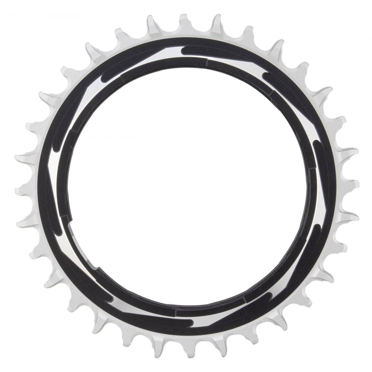 SRAM, Eagle T-Type Thread Mount 3mm Offset, Chainring, Teeth: 32, Speed: 12, BCD: Thread Mount, Aluminum, Black