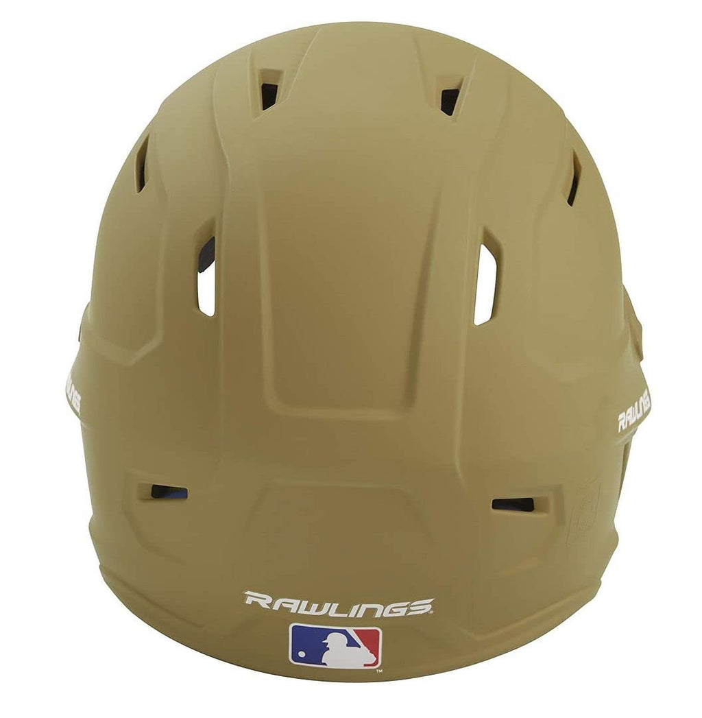 Rawlings | Mach Batting Helmet | Matte Vegas Gold | Senior (6 7/8'' - 7 5/8'')