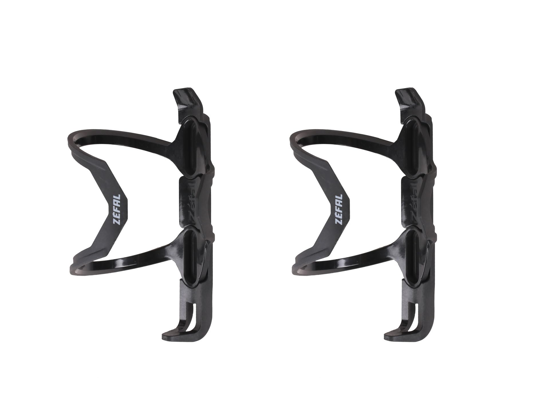 ZEFAL Pulse Z2 Pack - Two Side Introduction Bicycle Bottle Cages - for Limited Space Frames - 40 g Each Bottle Holder - Made in 