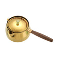 MERISHOPPTeapot Sturdy with Long Handle Tea Maker for Tea House Travel Indoor Outdoor Wood Handle|Home & Garden | Kitchen, Dinin