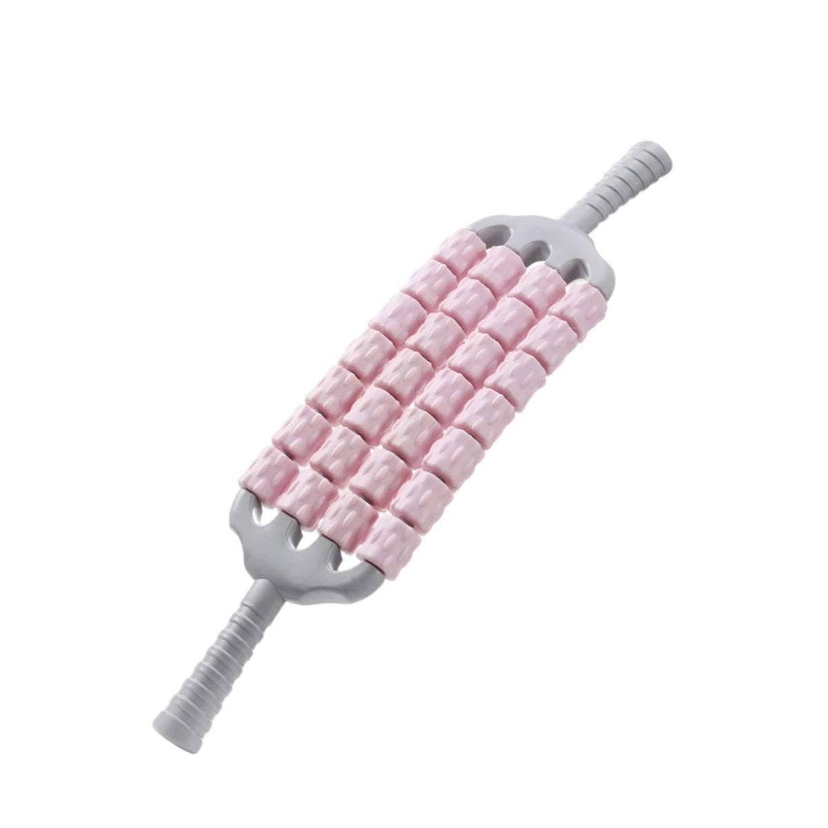 BNF Massage Roller Stick Sports Shoulders Gym Back Handheld ocks Roller PinkSporting GoodsFitness Running & YogaFitness Equip