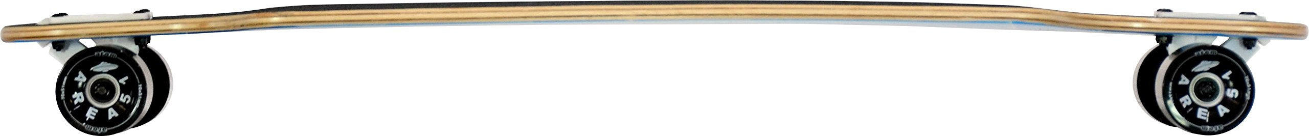 Atom Longboards Atom Drop Through Longboard - 40'' , Blue Geo