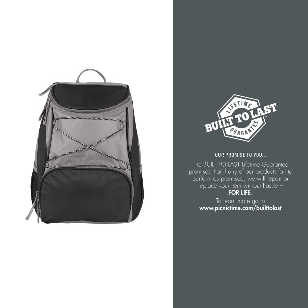 Michigan State Spartans - Ptx Backpack Cooler, (Black With Gray Accents)