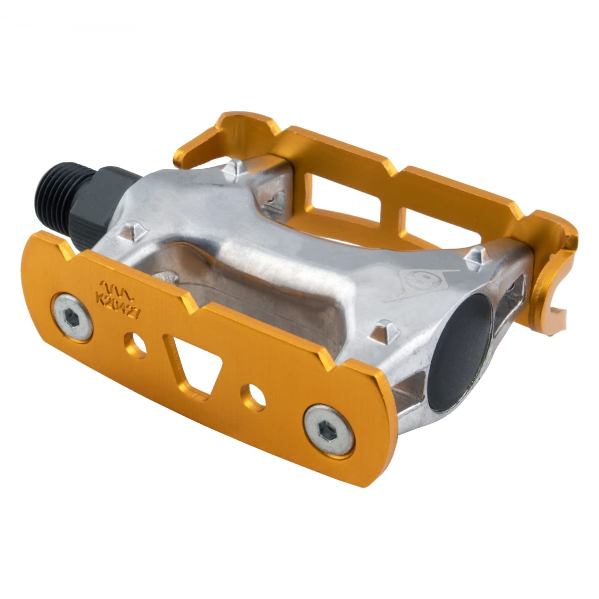 Origin8 Pro Track Light Pedals, 9/16, Annodized Gold