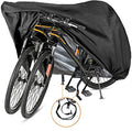 Szblnsm Bike Cover For 1, 2 Or 3 Bikes - Outdoor Waterproof Bicycle Covers - 420D Heavy Duty Ripstop Material Offers Constant Pr