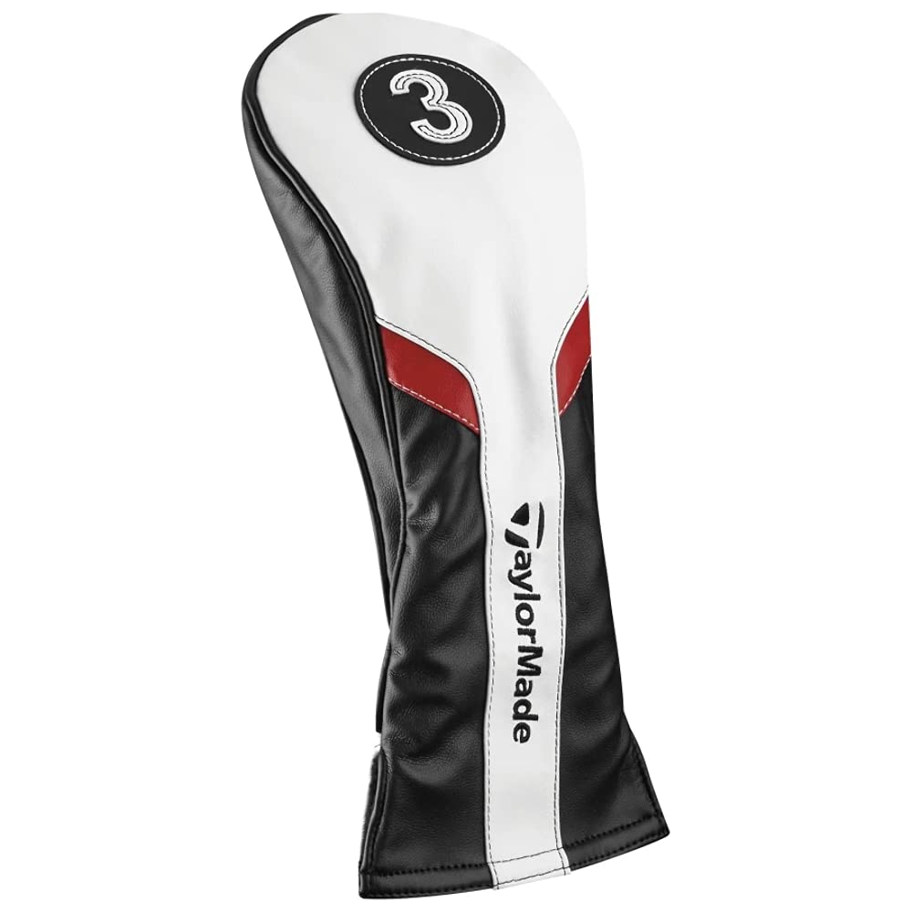 Taylormade Golf Fairway Headcover, Blackwhite, Large
