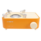 Gas One Butane Fuel Camp Stove - Crate Series - Mini Stove For Camping, Hiking - Portable Gas Stove With Spiral Flame - Even Hea