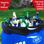 Mega Chill Yard Play Large Inflatable Cooler (Holds ~48 Cans)