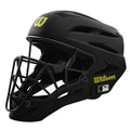Wilson Pro Stock Umpire Helmet, Black, 7''-7 1/2''