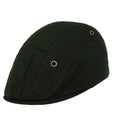 Zacharias MenS Cotton Beret Golf Cap A603 (DarkGreen;Free Size) (Pack Of 1)