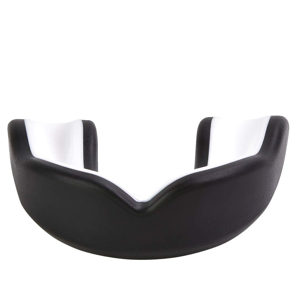 Oral Mart Blackwhite Youth Mouth Guard For Kids - Youth Mouthguard For Karate, Flag Football, Martial Arts, Taekwondo, Boxing, F