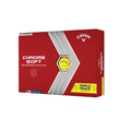 Callaway Golf 2022 Chrome Soft Golf Balls, Triple Track, Yellow