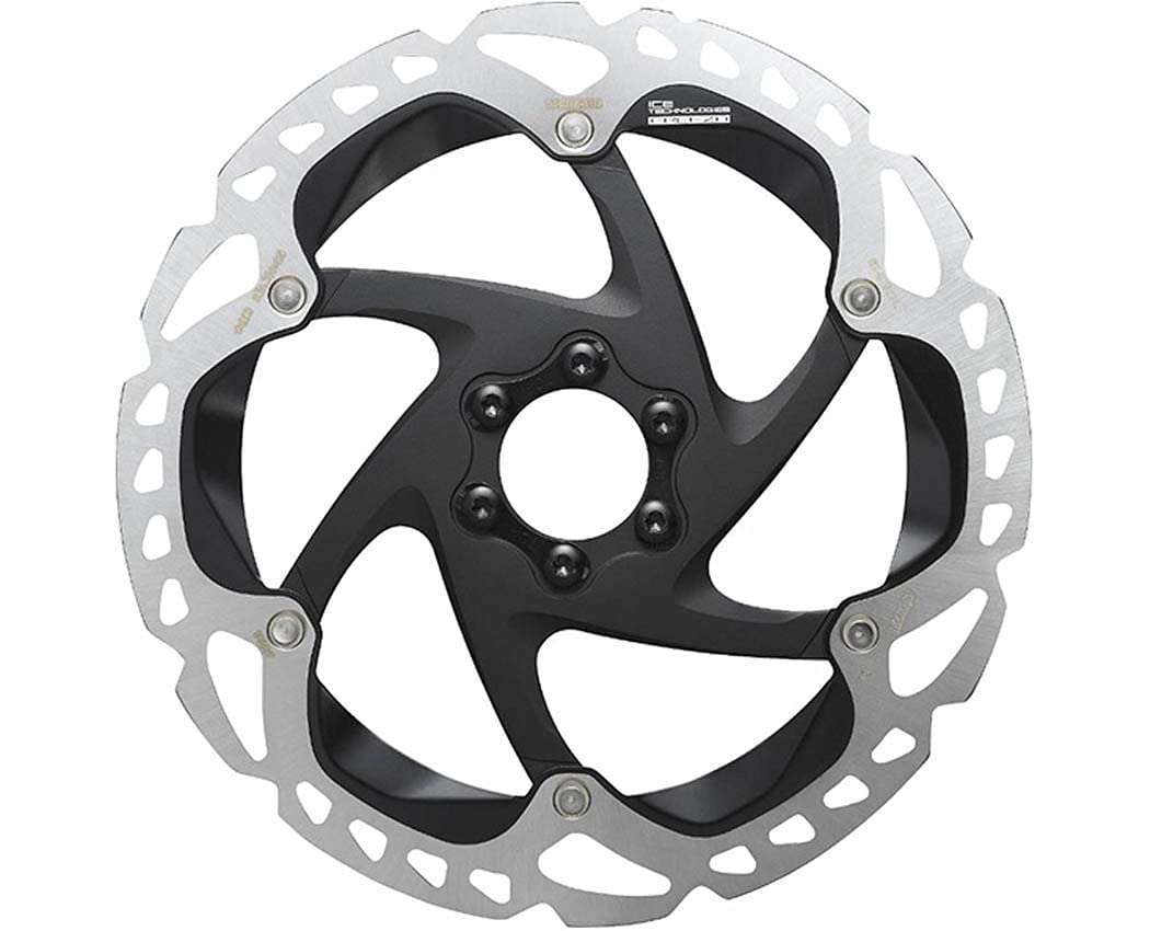 Shimano Unisex Rotor Rtmt905 6 Bolt 203Mm Bicycle Parts, Silver
