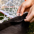 Franklin Sports Lacrosse Backstop Net - Lax Goal Extra Large Durable Net For Shooting Training + Practice - - 12' X 9'