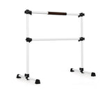 Gymax Ballet Barre, Portable Pilates Barre Freestanding With Double Dance Bar Stable Construction, For Dancing Stretching Ballet