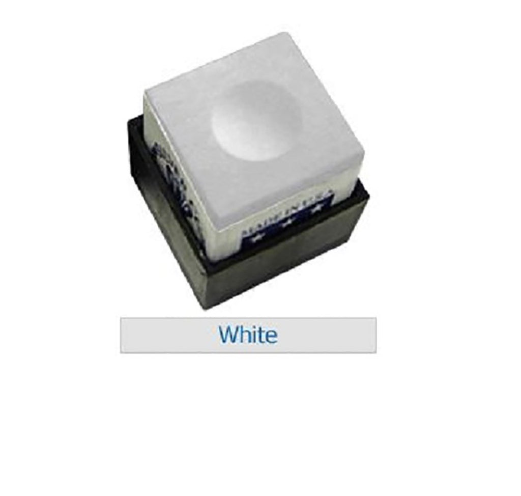Silver Cup Set Of 6 White Billiard Pool Cue Chalk