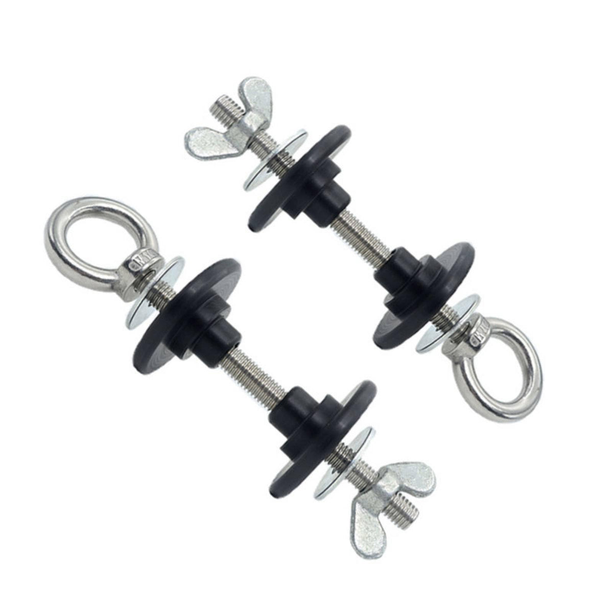 Clovrix 2 Pieces Sturdy Lat Pull Down Attachment Pulldown Heavy Duty Fastener Quick Weight Adjustment For Strength Training, Fix