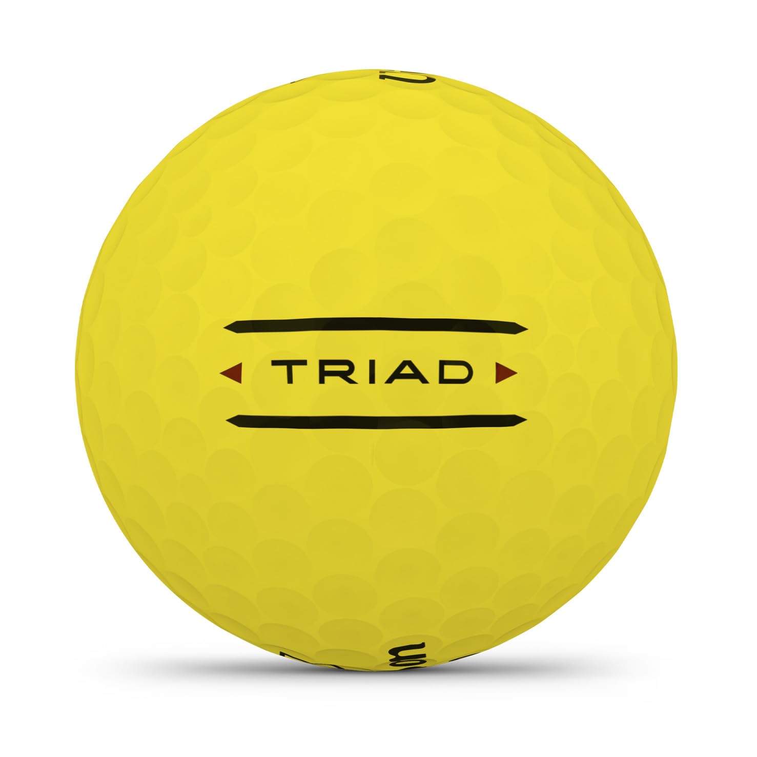 Wilson 2025 Triad Golf Balls - Yellow, 12 Balls