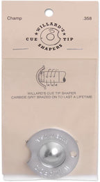 Willard'S Pool Cue Tip Shaper .358 Inches Dime Radius