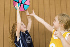 Fakofis Kids Basketball Size 5(27.5''),Rubber Basketballs For Youth(Boys & Girls) Play Games Indoor Backyard,Outdoor Park,Beach