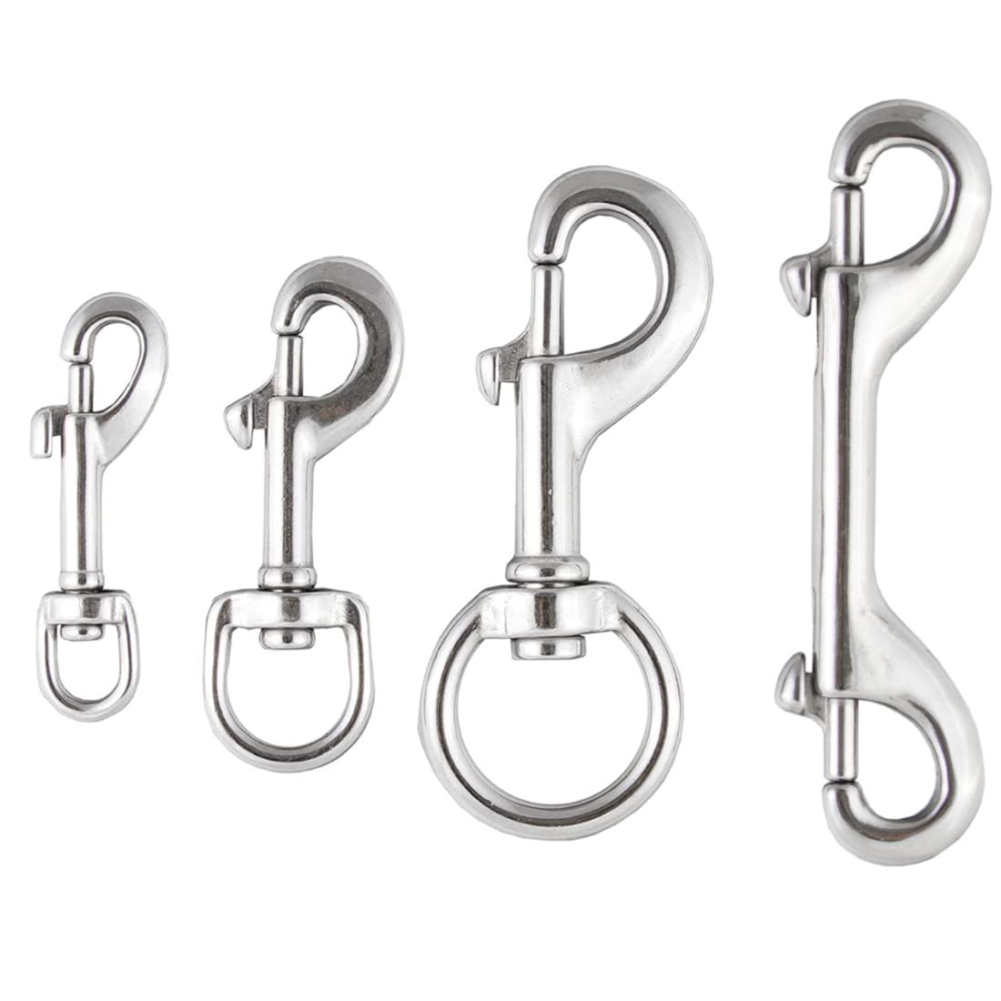 Dive Rite Marine Grade Stainless Steel Bolt Snap For Diving (Md-Swivel)