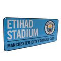 Manchester City F.C. Unisex Official Colour Street Sign, Multi-Colour, One Size UK