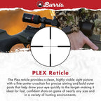 Burris Optics Fullfield 3-12x42mm Hunting RifleScopes, 1-inch Tube, Plex Reticle, Rear Focal Plane, Waterproof, Shockproof, Fore