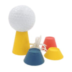 Zivisk Rubber Winter Golf Tees Indoor Multi-Coloured With Different Heights For Frozen Ground (16 Pcs)