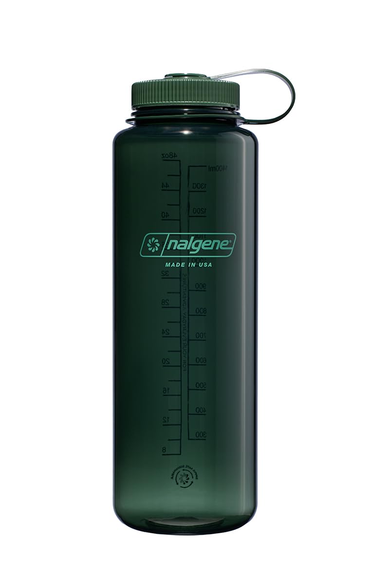 Nalgene Sustain Tritan BPA-Free Water Bottle Made with Material Derived from 50% Plastic Waste (Using ISCC Certified Mass Balanc