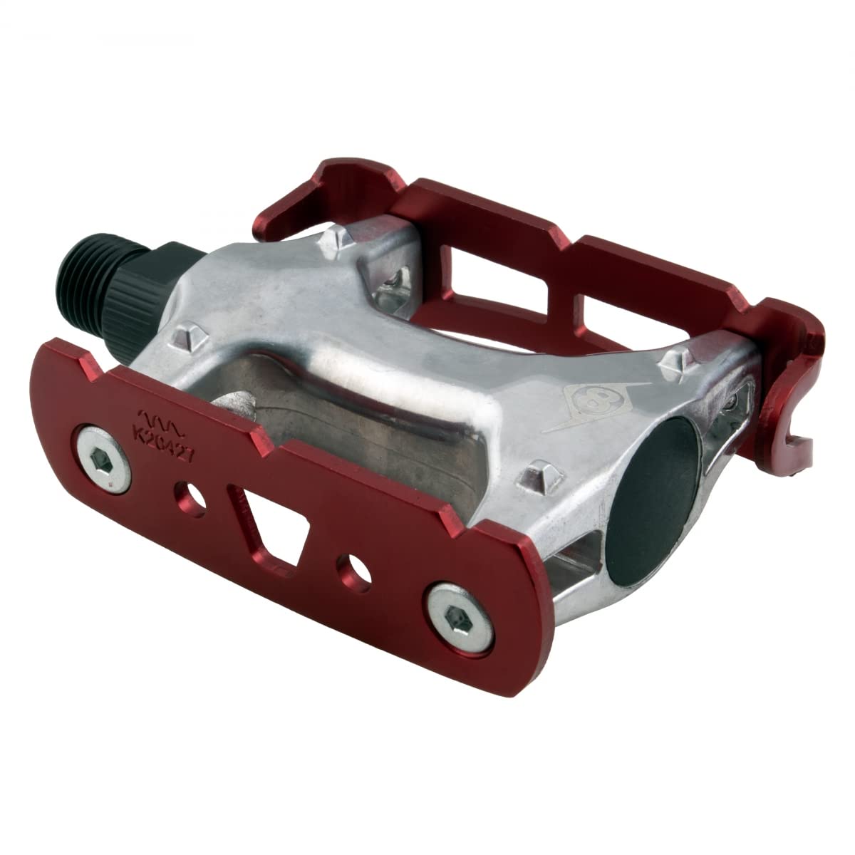 Origin8 Pro Track Light Pedals, 9/16, Annodized Red
