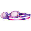 TYR Unisex Kid's Simple Tie Dye Goggles, Pnk/Purple, One Size