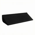 HEAVENGLOW Ribbed Top Foam Fitness Incline Block Textured Fitness Incline Block Matte Finish Incline Board Rounded Edges for Str