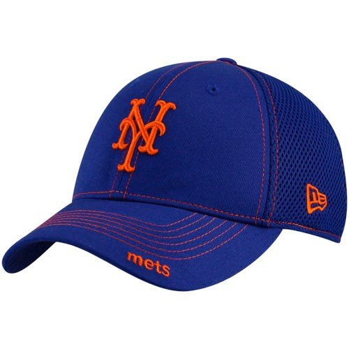 Mlb New York Mets Neo Fitted Baseball Cap, Royal, Small/Medium