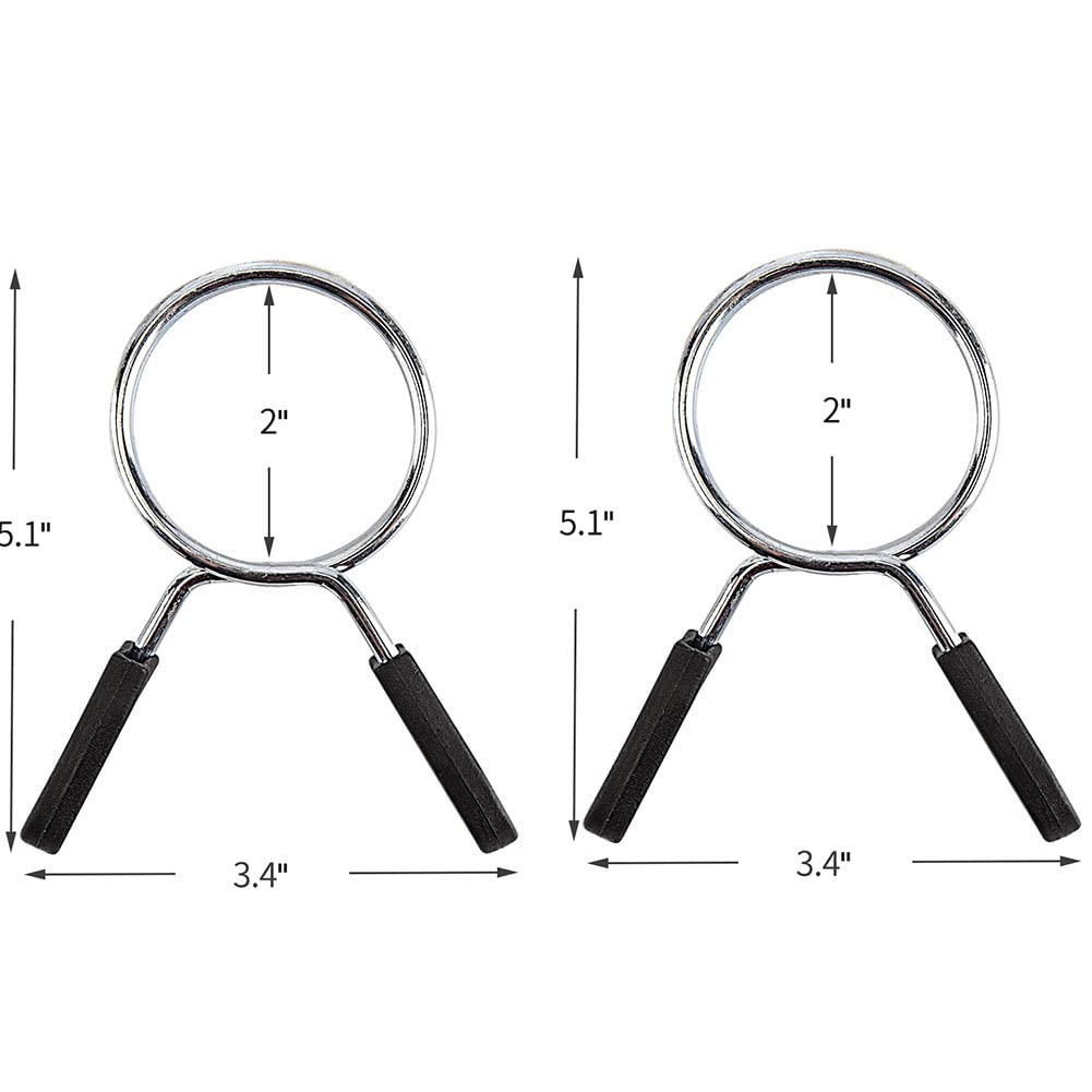 Eastygold Barbell Spring Clip Circlip Collars Olympic Barbell Weight Bars Clamps Dumbbell Clips Fitness Weightlifting Lock Buckl