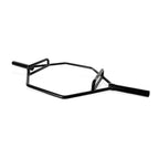 Cap Barbell Olympic Hex / Trap /Shrug /Deadlift Bar With Combo Grips, Black - New Version (Obis-89Hb)