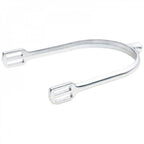 Horze Knob Spurs For English Horseback Riding  Stainless Steel, Size For Women And Men - Silver - W 3/4