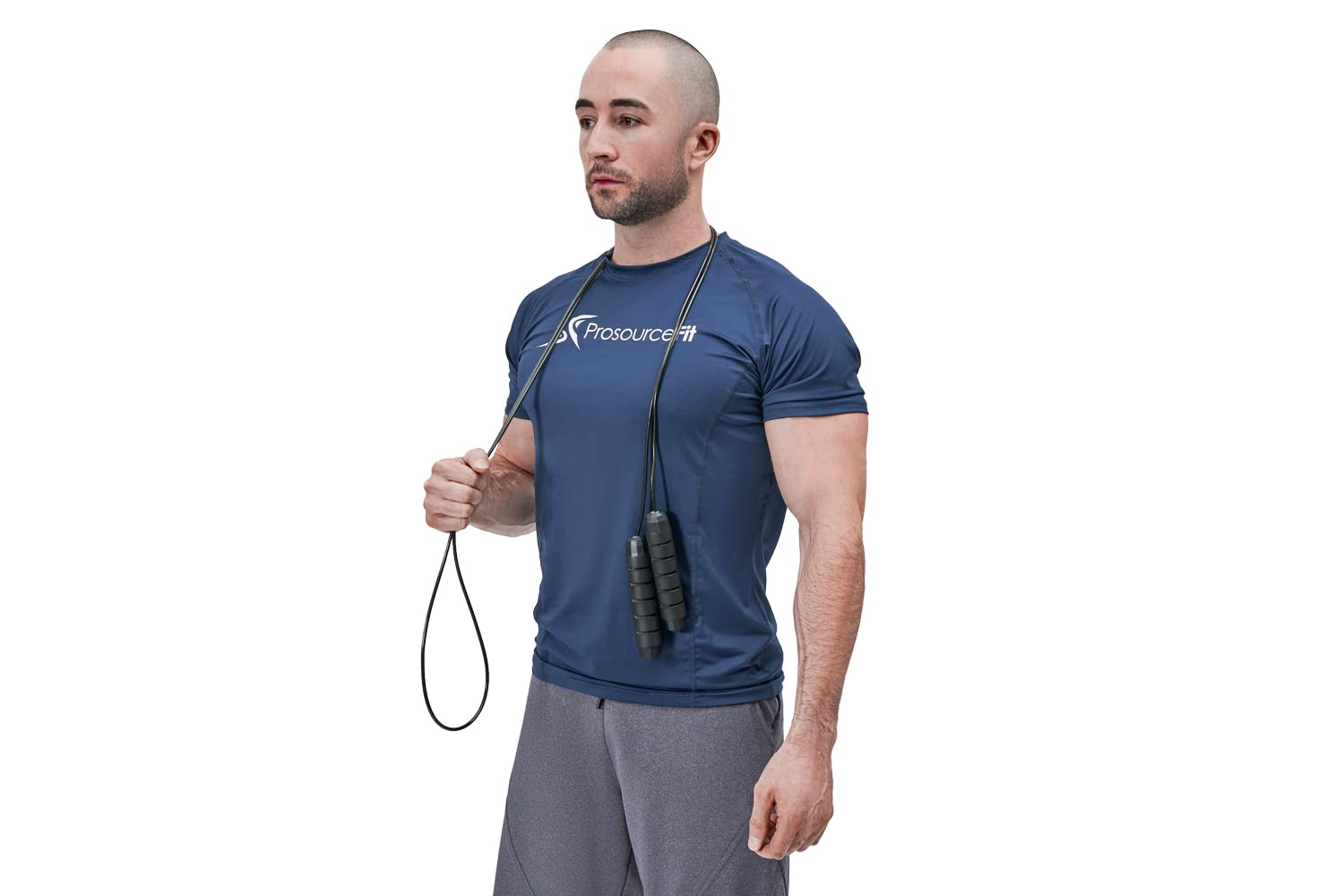 Prosourcefit Speed Jump Rope Up To 8 Foot Adjustable Length For Men And Women, Foam Handles, Ultra Light Rope For Boxing, Jumpin