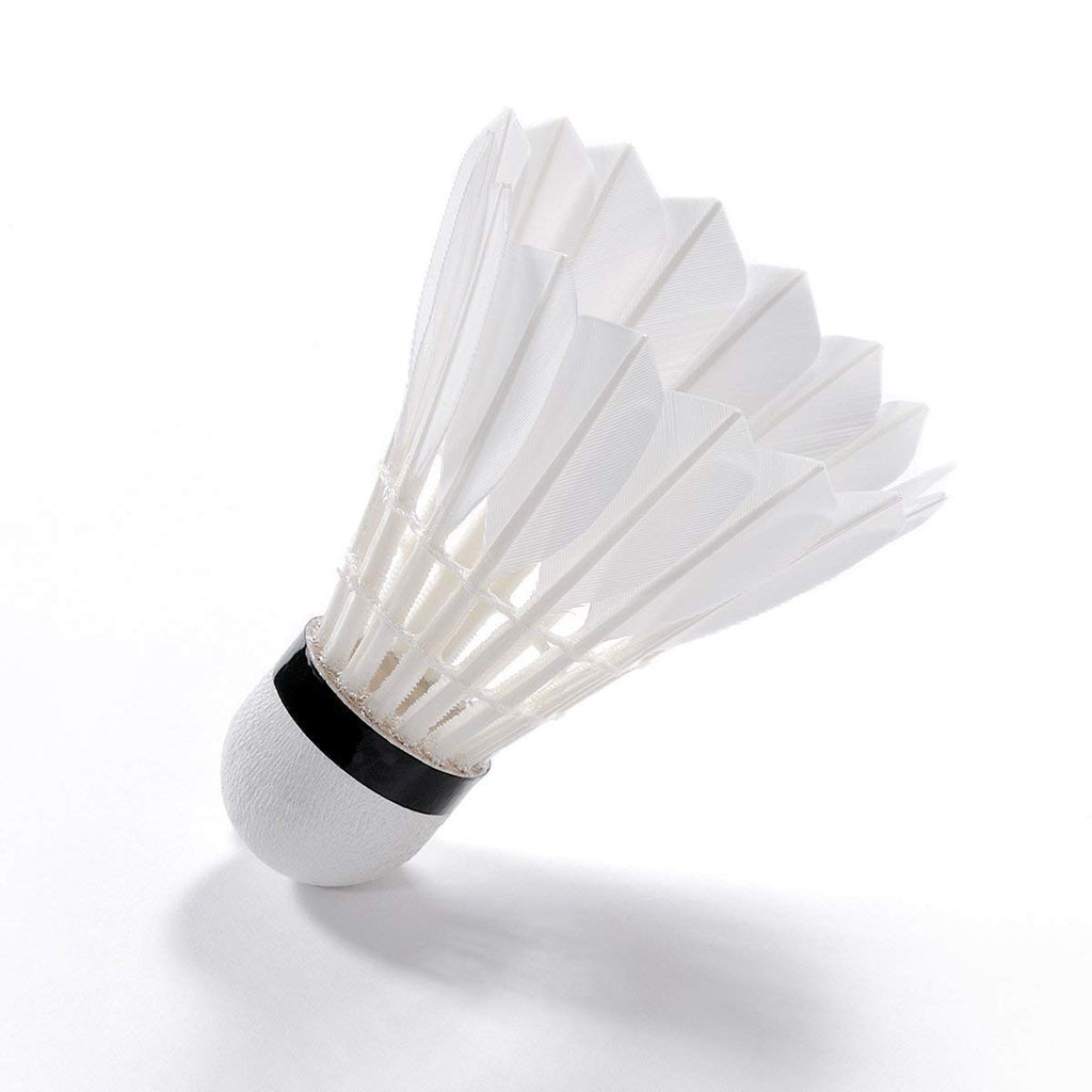 Senston Badminton Shuttlecocks 6 Pack Sports Birdies Shuttlecock 6Pcs For Outdoor Indoor Sports Activities