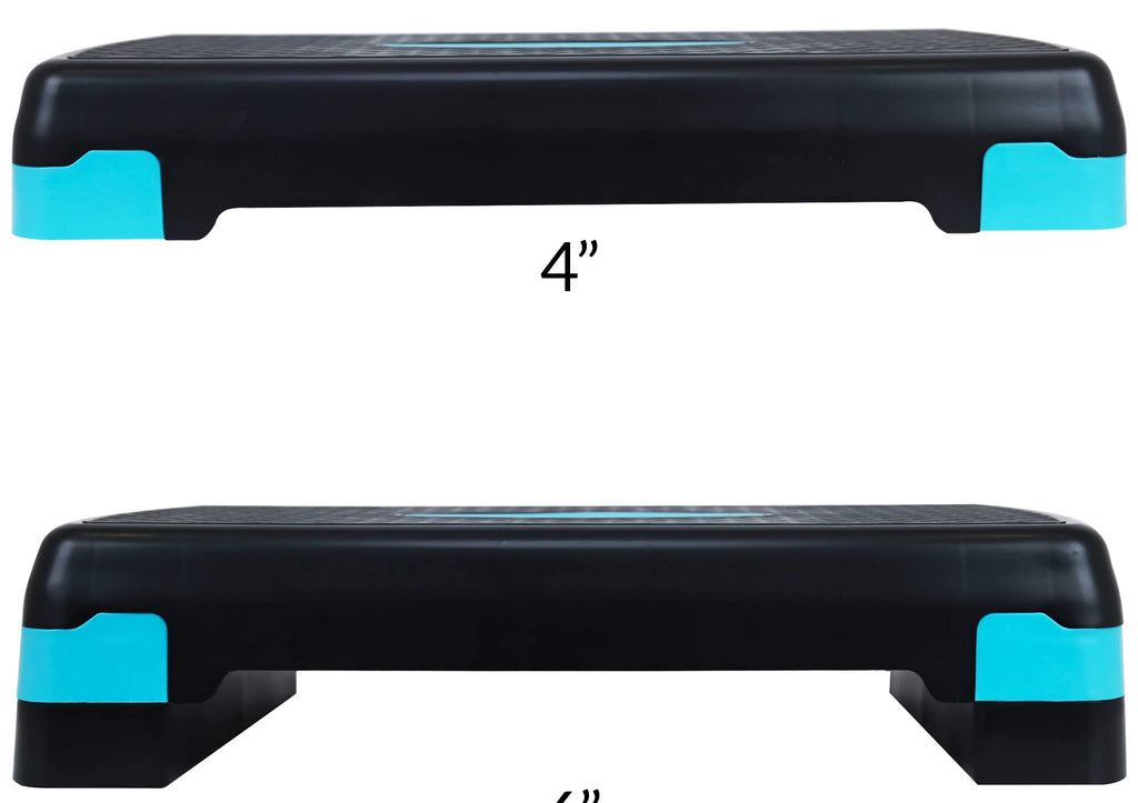 Balancefrom Adjustable Workout Aerobic Stepper Step Platform Trainer