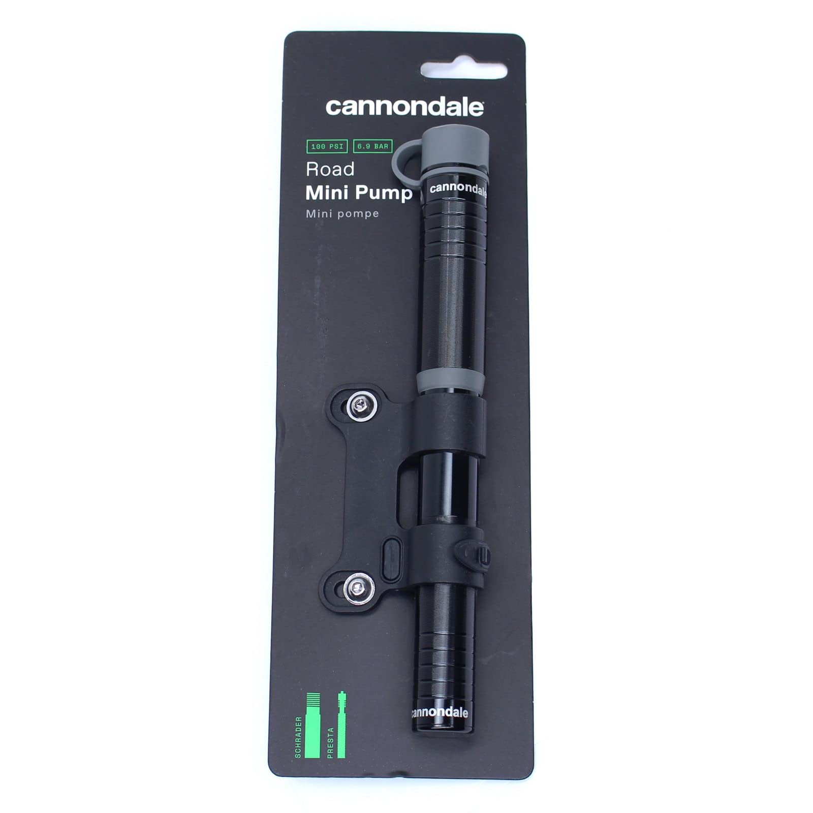 Cannondale Road Mini Pump Black/Grey, One Size