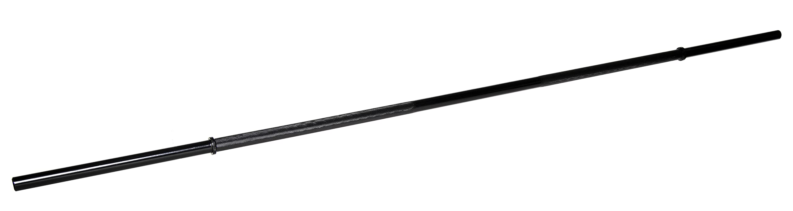 Signature Fitness Powergainz Olympic Barbell Standard Weightlifting Barbell, 300-Pound Capacity,Black