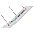 Wheel Front 27 X 1-1/4 Alloy Rim, Silver, 36H, Schrader